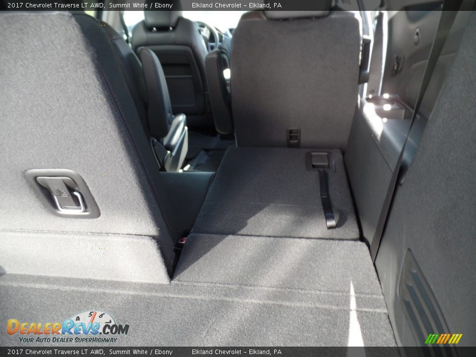 2017 Chevrolet Traverse LT AWD Summit White / Ebony Photo #19