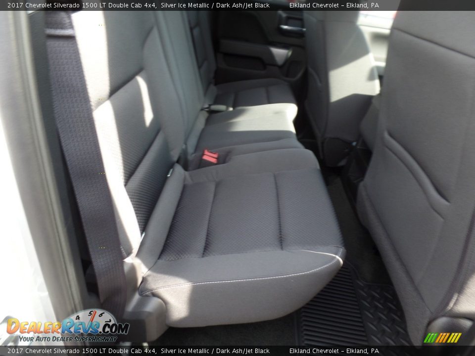 Rear Seat of 2017 Chevrolet Silverado 1500 LT Double Cab 4x4 Photo #20