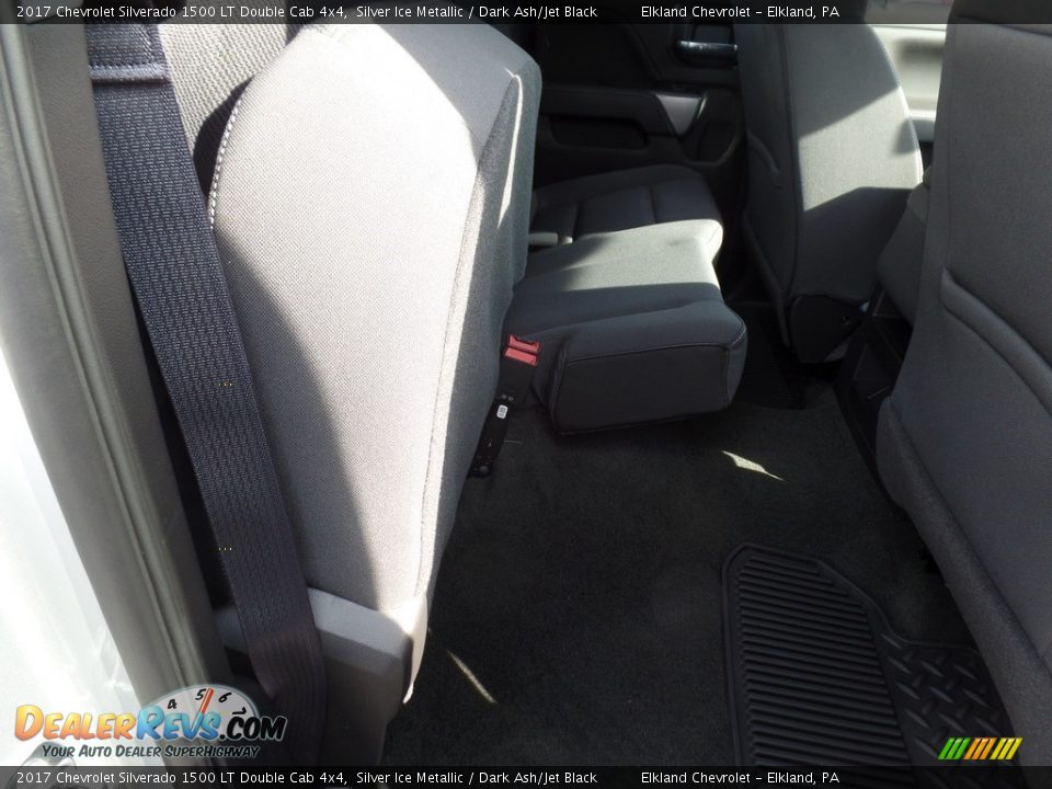 Rear Seat of 2017 Chevrolet Silverado 1500 LT Double Cab 4x4 Photo #21