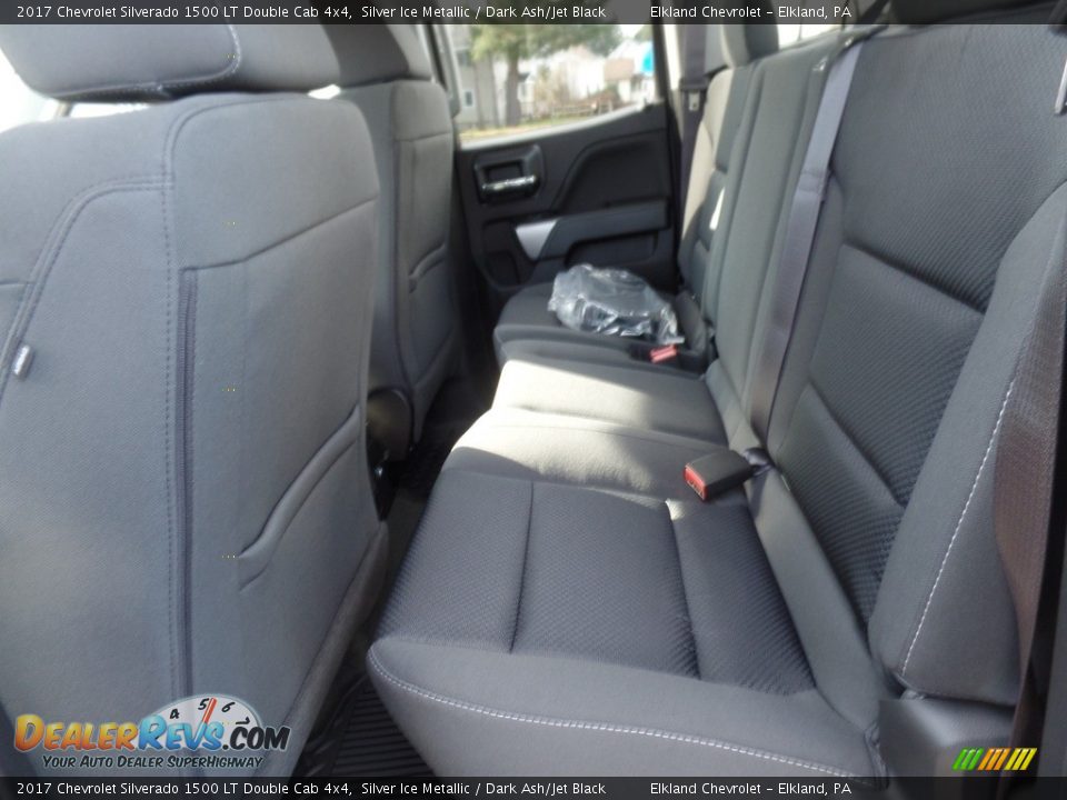 Rear Seat of 2017 Chevrolet Silverado 1500 LT Double Cab 4x4 Photo #23