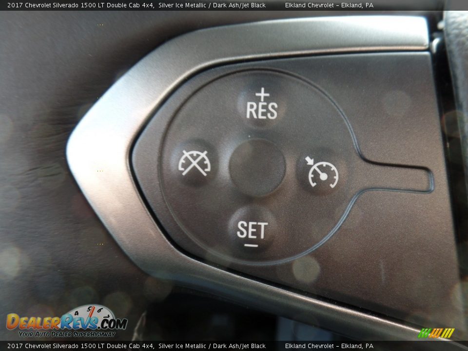 Controls of 2017 Chevrolet Silverado 1500 LT Double Cab 4x4 Photo #27