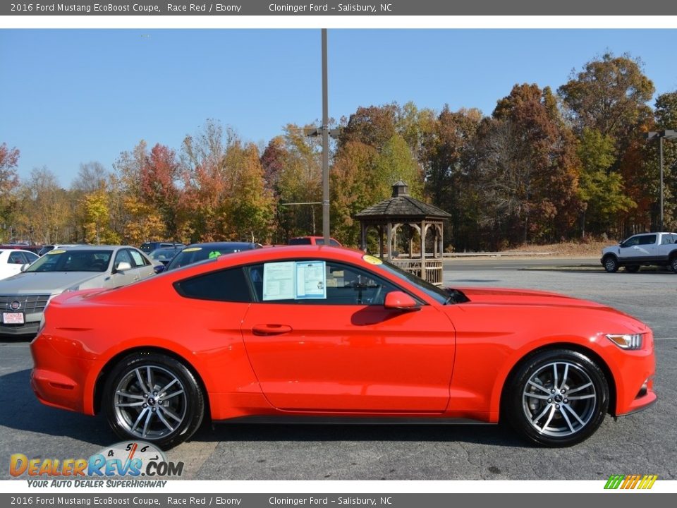 2016 Ford Mustang EcoBoost Coupe Race Red / Ebony Photo #2