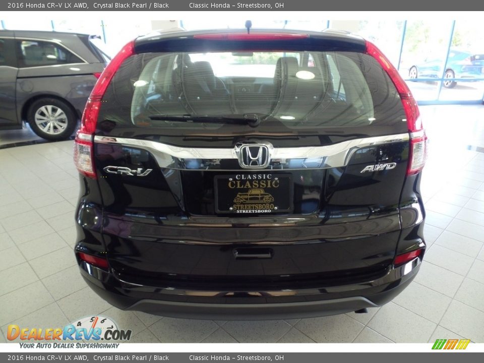 2016 Honda CR-V LX AWD Crystal Black Pearl / Black Photo #4