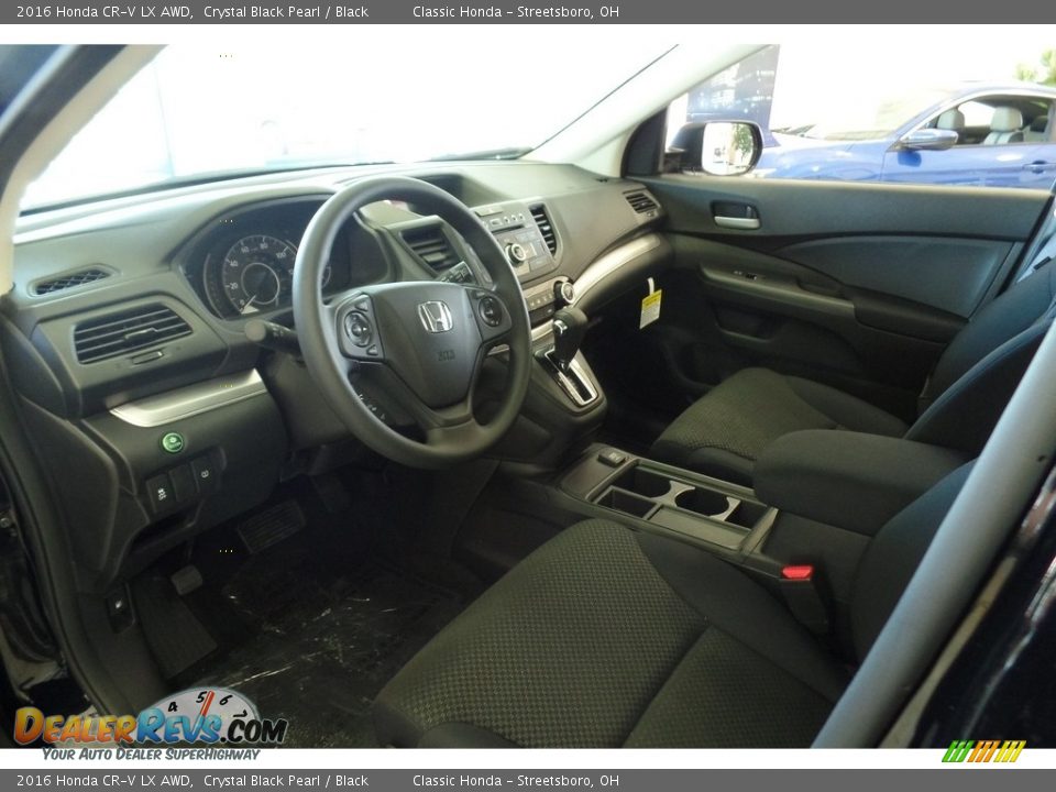 2016 Honda CR-V LX AWD Crystal Black Pearl / Black Photo #5