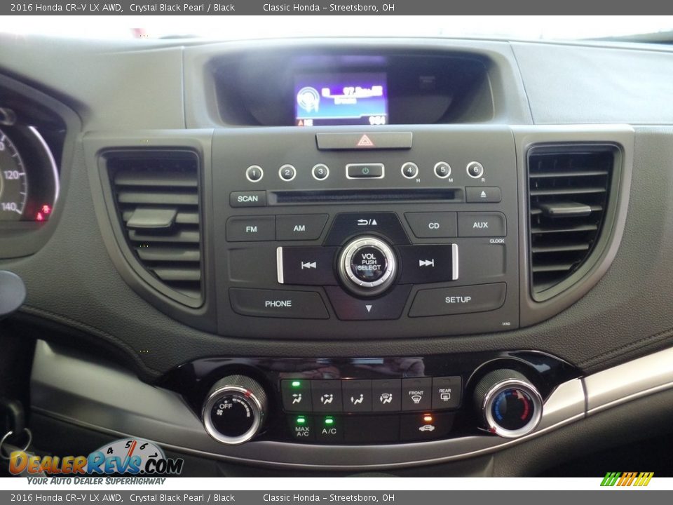 2016 Honda CR-V LX AWD Crystal Black Pearl / Black Photo #12