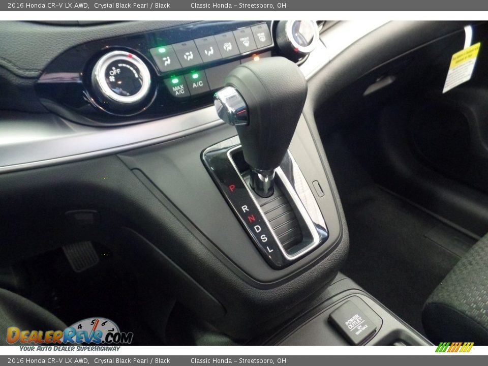 2016 Honda CR-V LX AWD Crystal Black Pearl / Black Photo #13