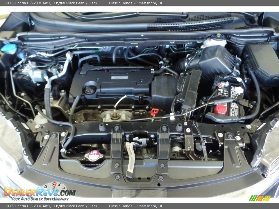 2016 Honda CR-V LX AWD Crystal Black Pearl / Black Photo #16