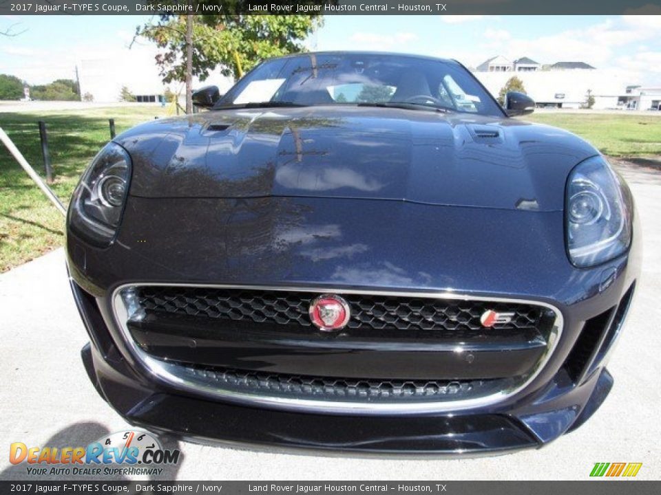 2017 Jaguar F-TYPE S Coupe Dark Sapphire / Ivory Photo #9