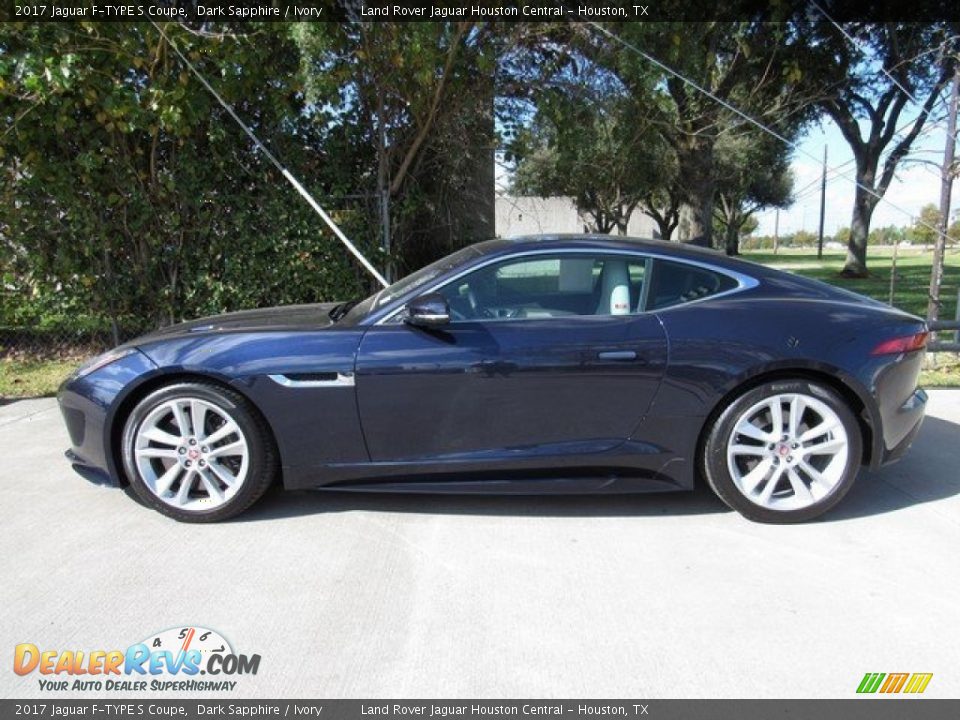 Dark Sapphire 2017 Jaguar F-TYPE S Coupe Photo #11