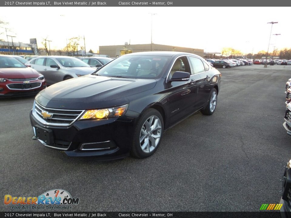 2017 Chevrolet Impala LT Blue Velvet Metallic / Jet Black Photo #1