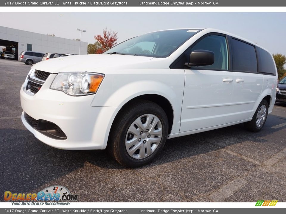2017 Dodge Grand Caravan SE White Knuckle / Black/Light Graystone Photo #1