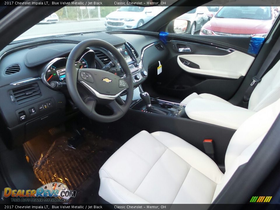 2017 Chevrolet Impala LT Blue Velvet Metallic / Jet Black Photo #7