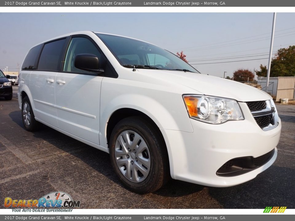 2017 Dodge Grand Caravan SE White Knuckle / Black/Light Graystone Photo #4