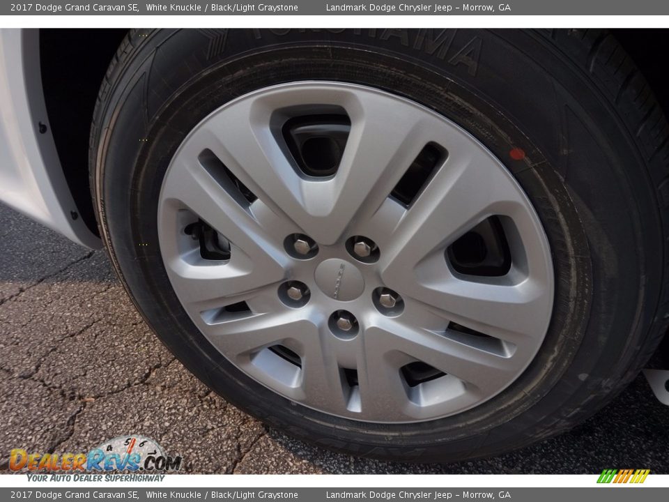 2017 Dodge Grand Caravan SE White Knuckle / Black/Light Graystone Photo #5