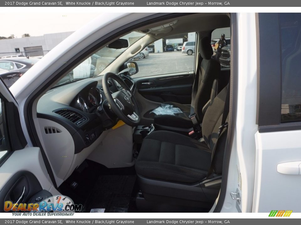 2017 Dodge Grand Caravan SE White Knuckle / Black/Light Graystone Photo #6