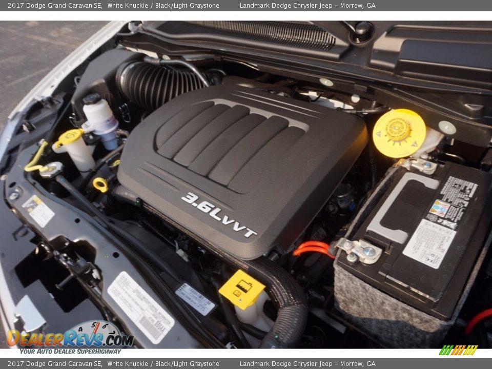 2017 Dodge Grand Caravan SE White Knuckle / Black/Light Graystone Photo #8