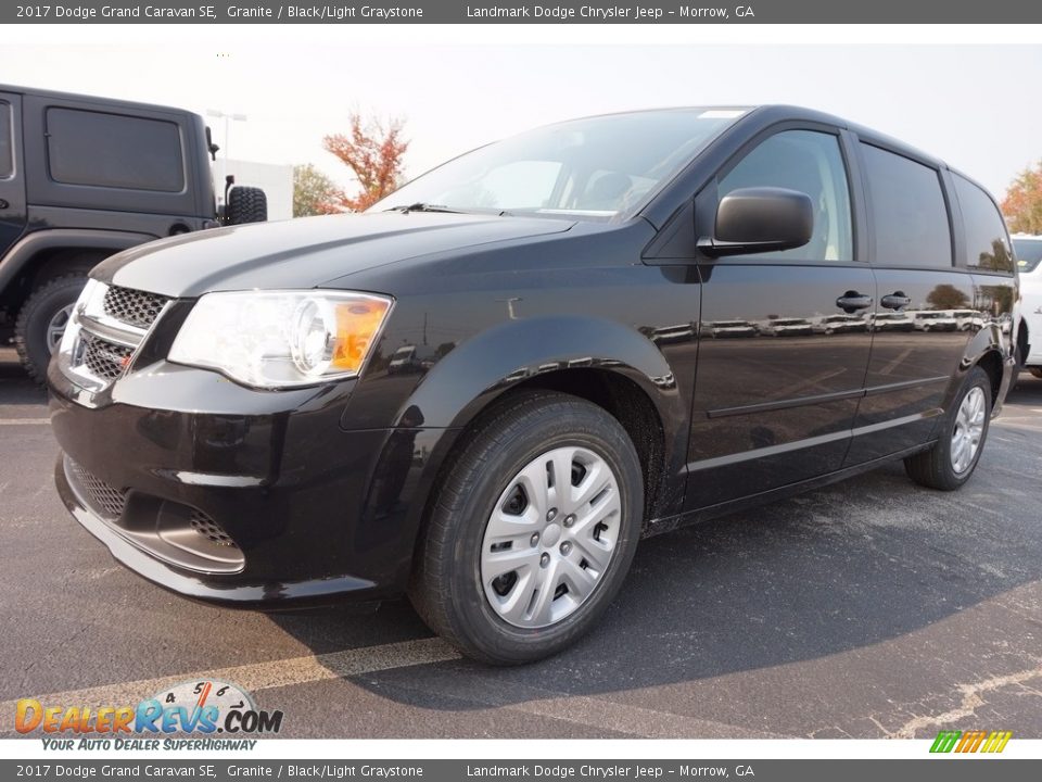 2017 Dodge Grand Caravan SE Granite / Black/Light Graystone Photo #1