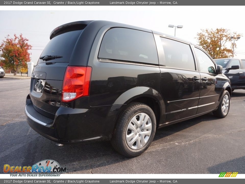 2017 Dodge Grand Caravan SE Granite / Black/Light Graystone Photo #3