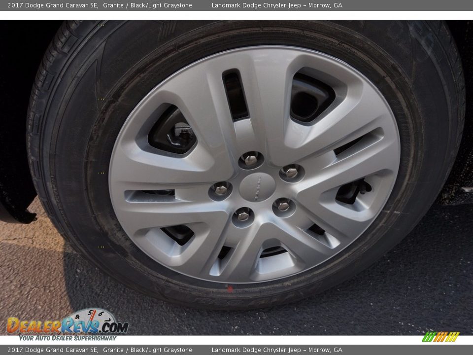 2017 Dodge Grand Caravan SE Granite / Black/Light Graystone Photo #5