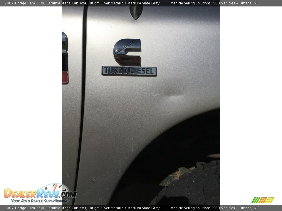 2007 Dodge Ram 2500 Laramie Mega Cab 4x4 Bright Silver Metallic / Medium Slate Gray Photo #6