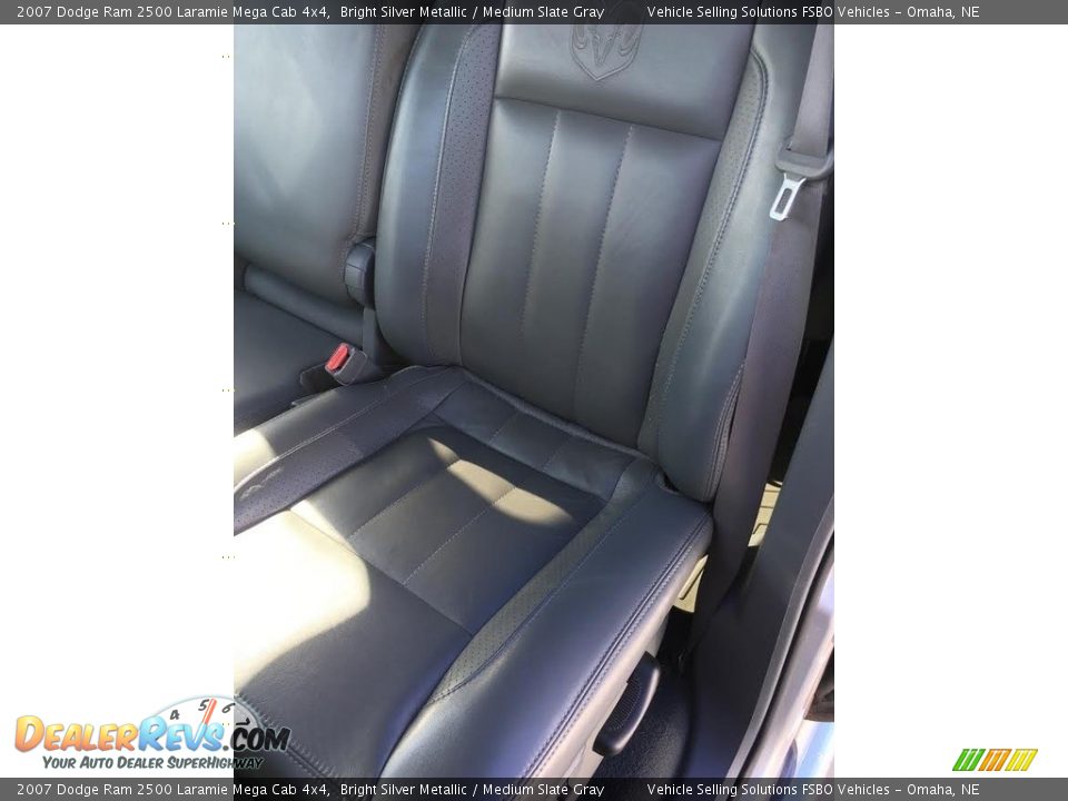 2007 Dodge Ram 2500 Laramie Mega Cab 4x4 Bright Silver Metallic / Medium Slate Gray Photo #10