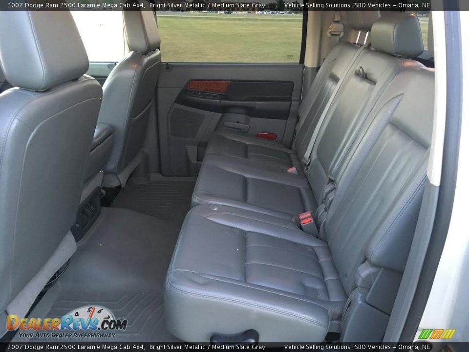 2007 Dodge Ram 2500 Laramie Mega Cab 4x4 Bright Silver Metallic / Medium Slate Gray Photo #11
