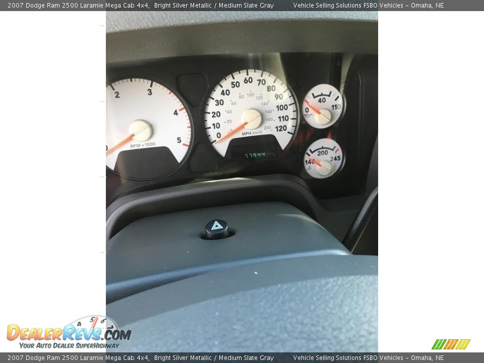 2007 Dodge Ram 2500 Laramie Mega Cab 4x4 Bright Silver Metallic / Medium Slate Gray Photo #12