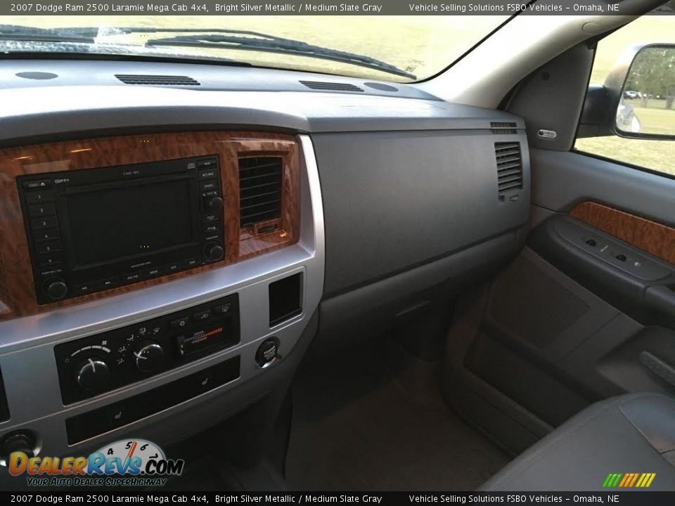 2007 Dodge Ram 2500 Laramie Mega Cab 4x4 Bright Silver Metallic / Medium Slate Gray Photo #15