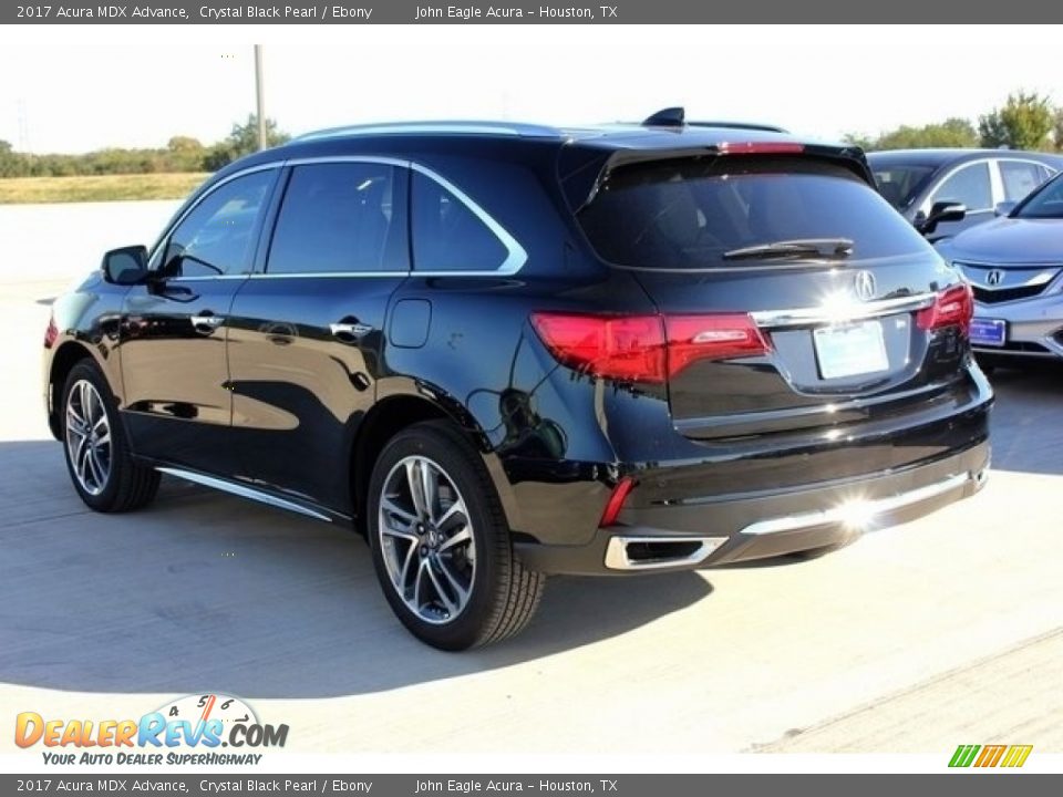 2017 Acura MDX Advance Crystal Black Pearl / Ebony Photo #5