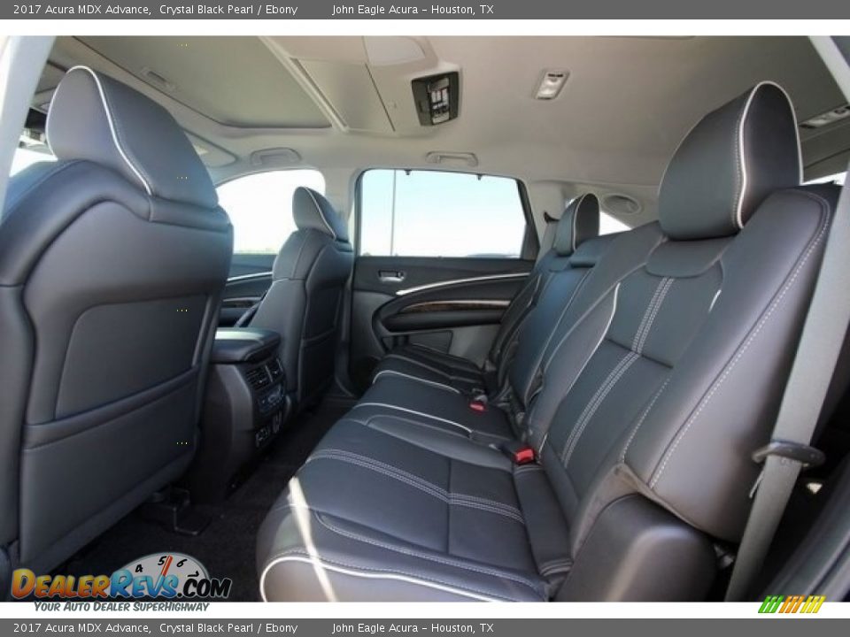 Rear Seat of 2017 Acura MDX Advance Photo #20