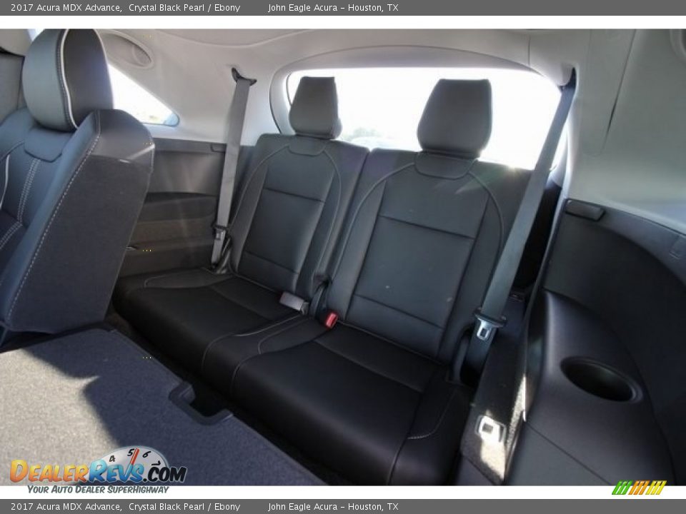 Rear Seat of 2017 Acura MDX Advance Photo #21