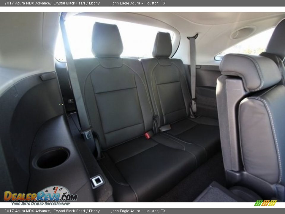 Rear Seat of 2017 Acura MDX Advance Photo #26