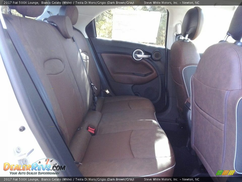 Rear Seat of 2017 Fiat 500X Lounge Photo #13