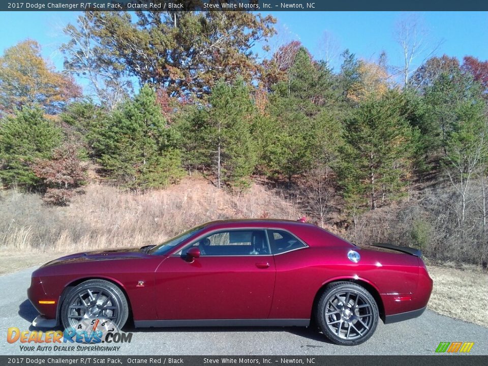 Octane Red 2017 Dodge Challenger R/T Scat Pack Photo #1