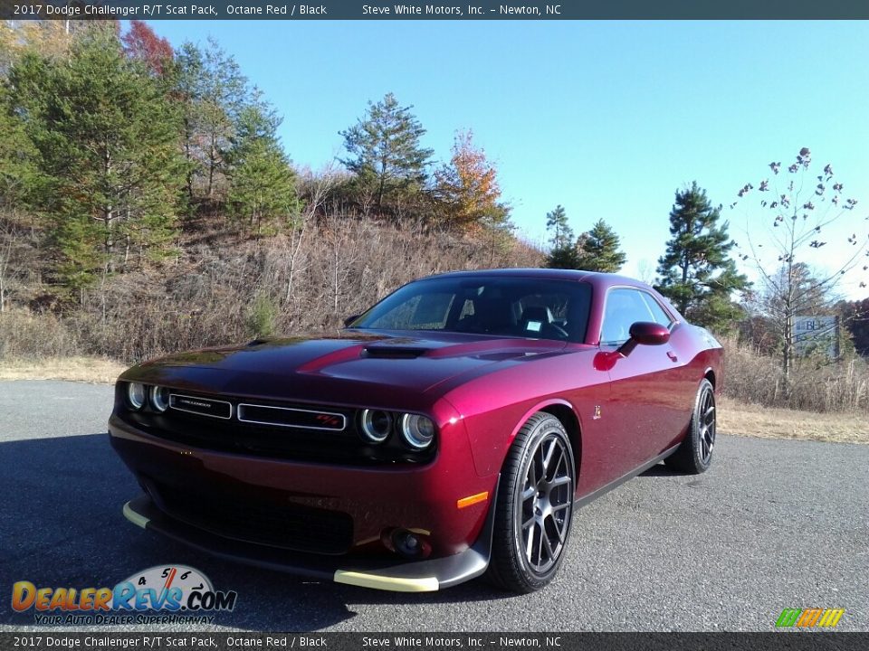 2017 Dodge Challenger R/T Scat Pack Octane Red / Black Photo #2