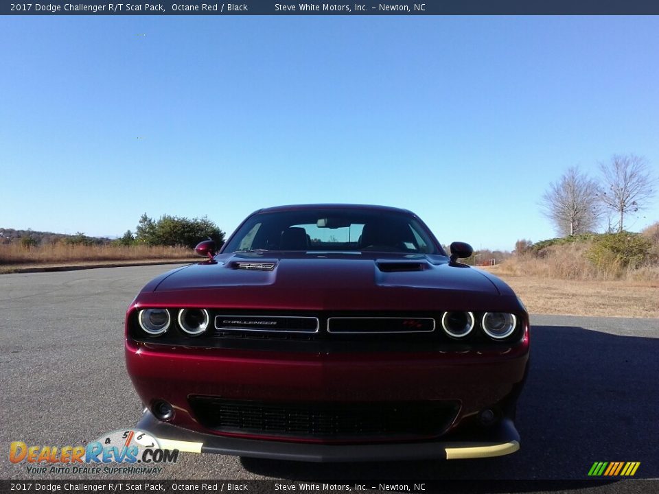 2017 Dodge Challenger R/T Scat Pack Octane Red / Black Photo #3