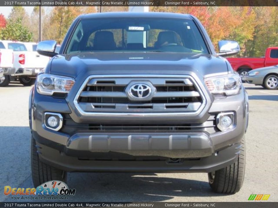 2017 Toyota Tacoma Limited Double Cab 4x4 Magnetic Gray Metallic / Limited Hickory Photo #2