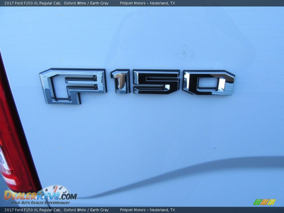 2017 Ford F150 XL Regular Cab Oxford White / Earth Gray Photo #15