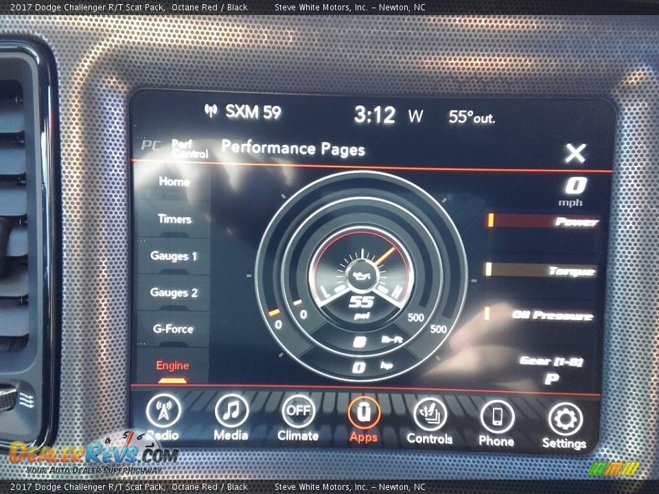 Controls of 2017 Dodge Challenger R/T Scat Pack Photo #21