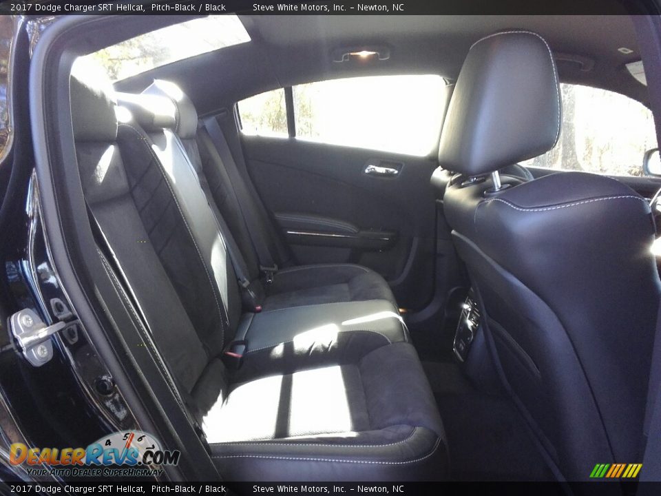 Rear Seat of 2017 Dodge Charger SRT Hellcat Photo #13