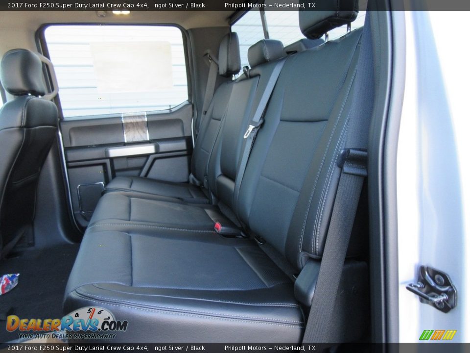 2017 Ford F250 Super Duty Lariat Crew Cab 4x4 Ingot Silver / Black Photo #20