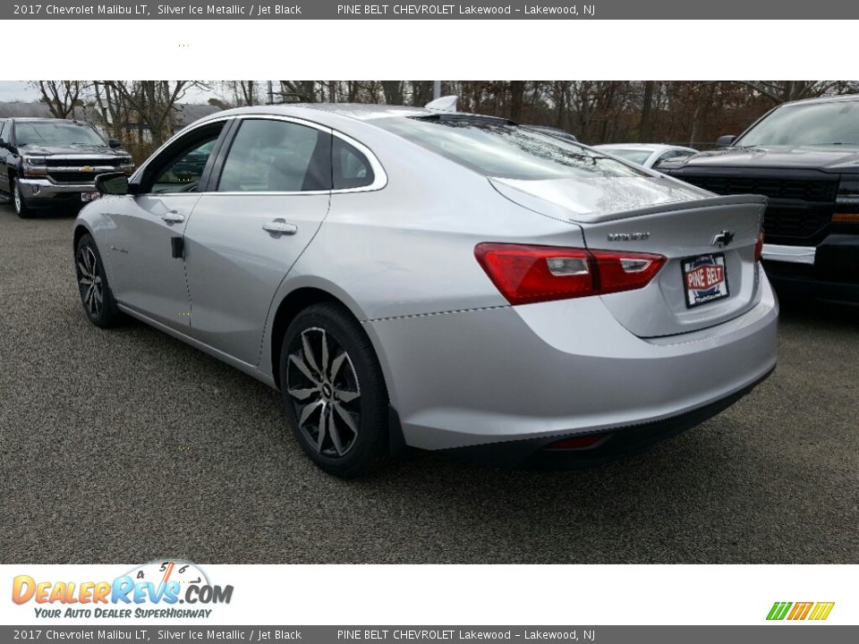 2017 Chevrolet Malibu LT Silver Ice Metallic / Jet Black Photo #4