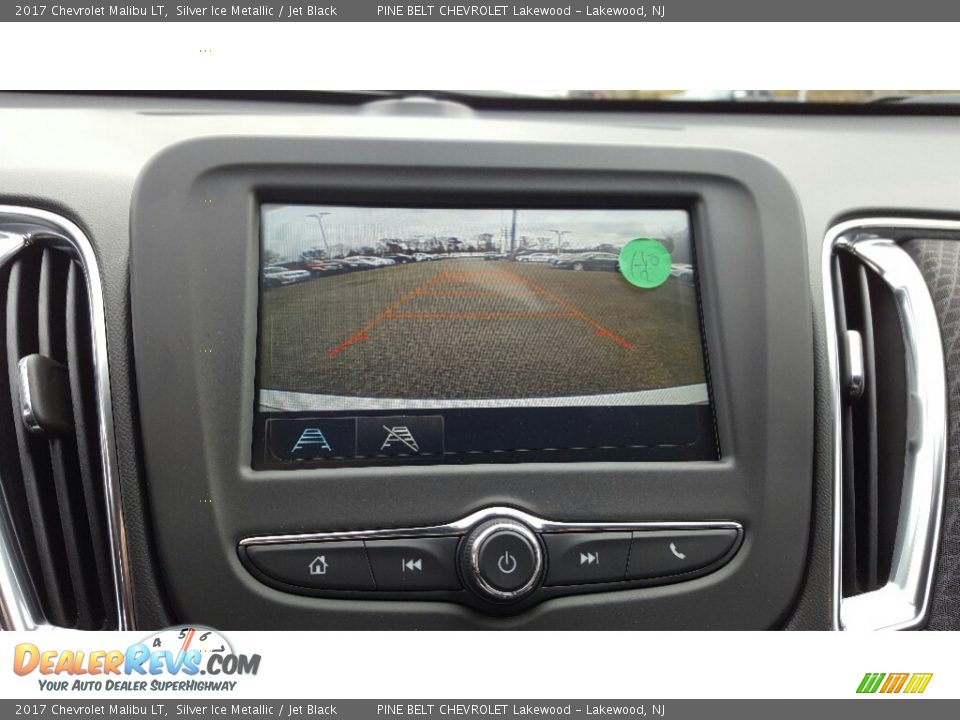 2017 Chevrolet Malibu LT Silver Ice Metallic / Jet Black Photo #10