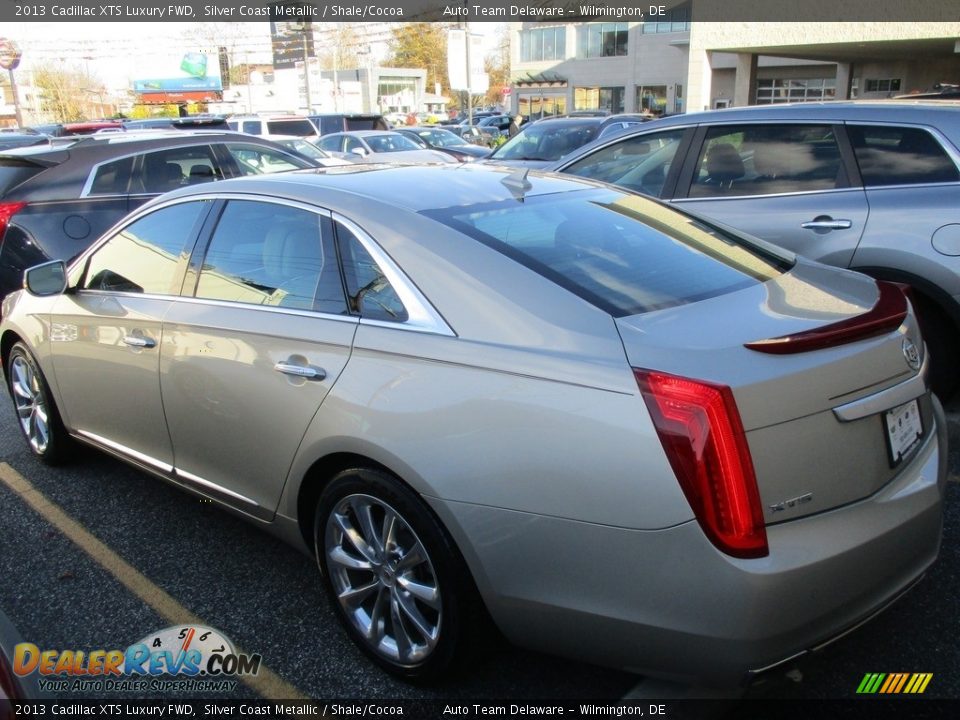 2013 Cadillac XTS Luxury FWD Silver Coast Metallic / Shale/Cocoa Photo #3