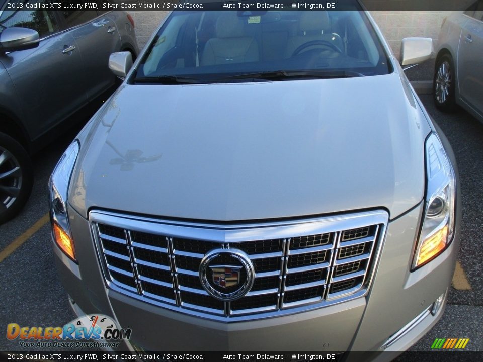 2013 Cadillac XTS Luxury FWD Silver Coast Metallic / Shale/Cocoa Photo #7