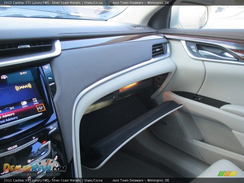 2013 Cadillac XTS Luxury FWD Silver Coast Metallic / Shale/Cocoa Photo #12