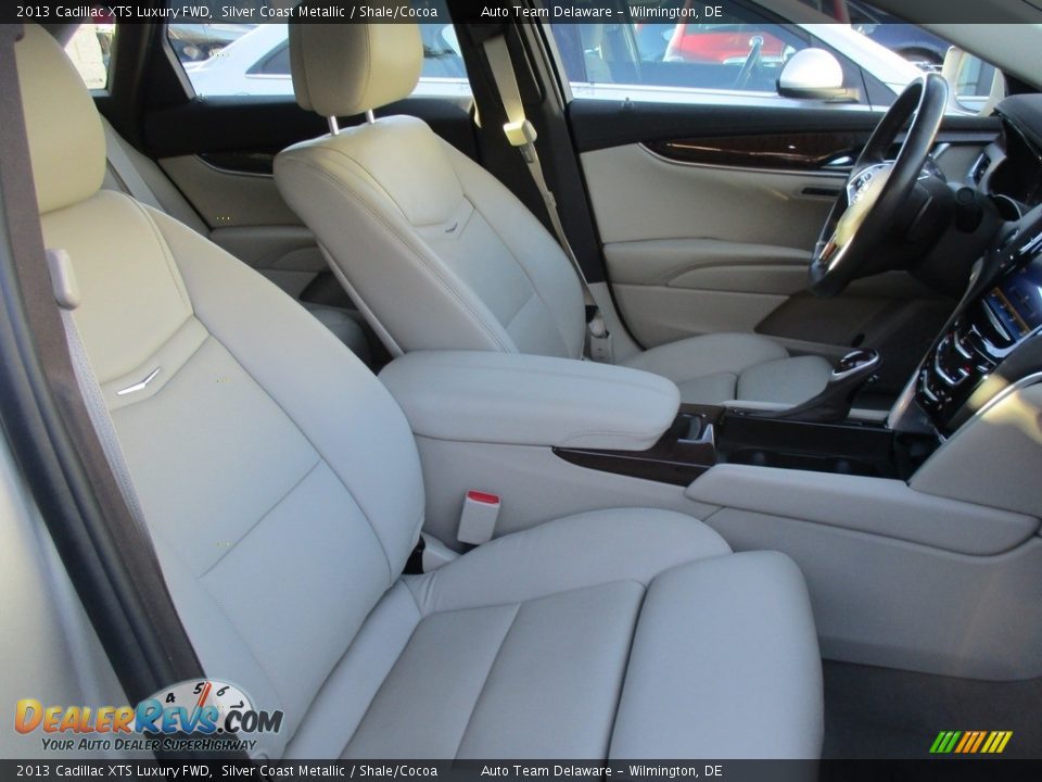 2013 Cadillac XTS Luxury FWD Silver Coast Metallic / Shale/Cocoa Photo #14