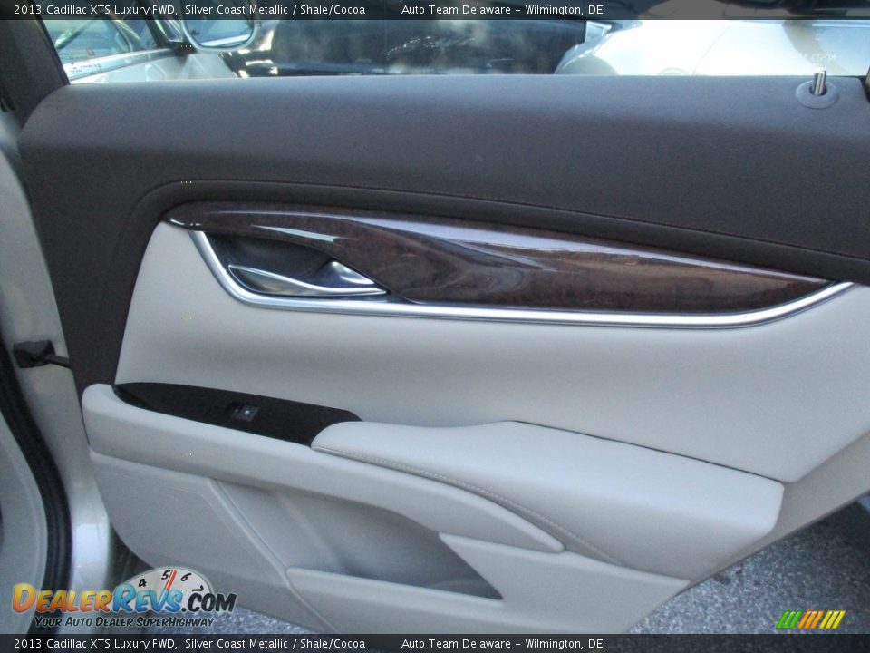 2013 Cadillac XTS Luxury FWD Silver Coast Metallic / Shale/Cocoa Photo #21
