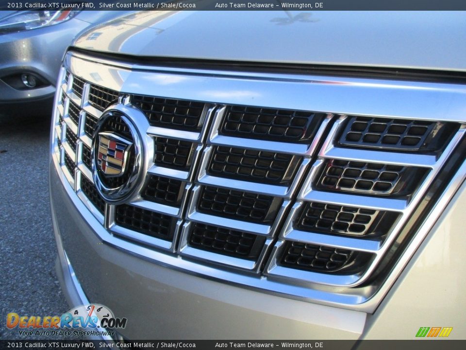 2013 Cadillac XTS Luxury FWD Silver Coast Metallic / Shale/Cocoa Photo #28