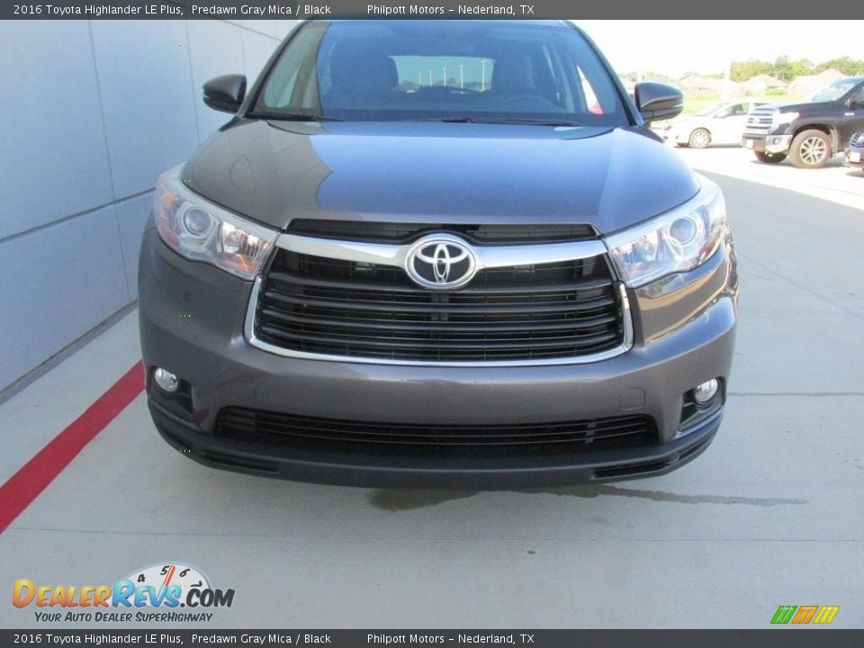 2016 Toyota Highlander LE Plus Predawn Gray Mica / Black Photo #8